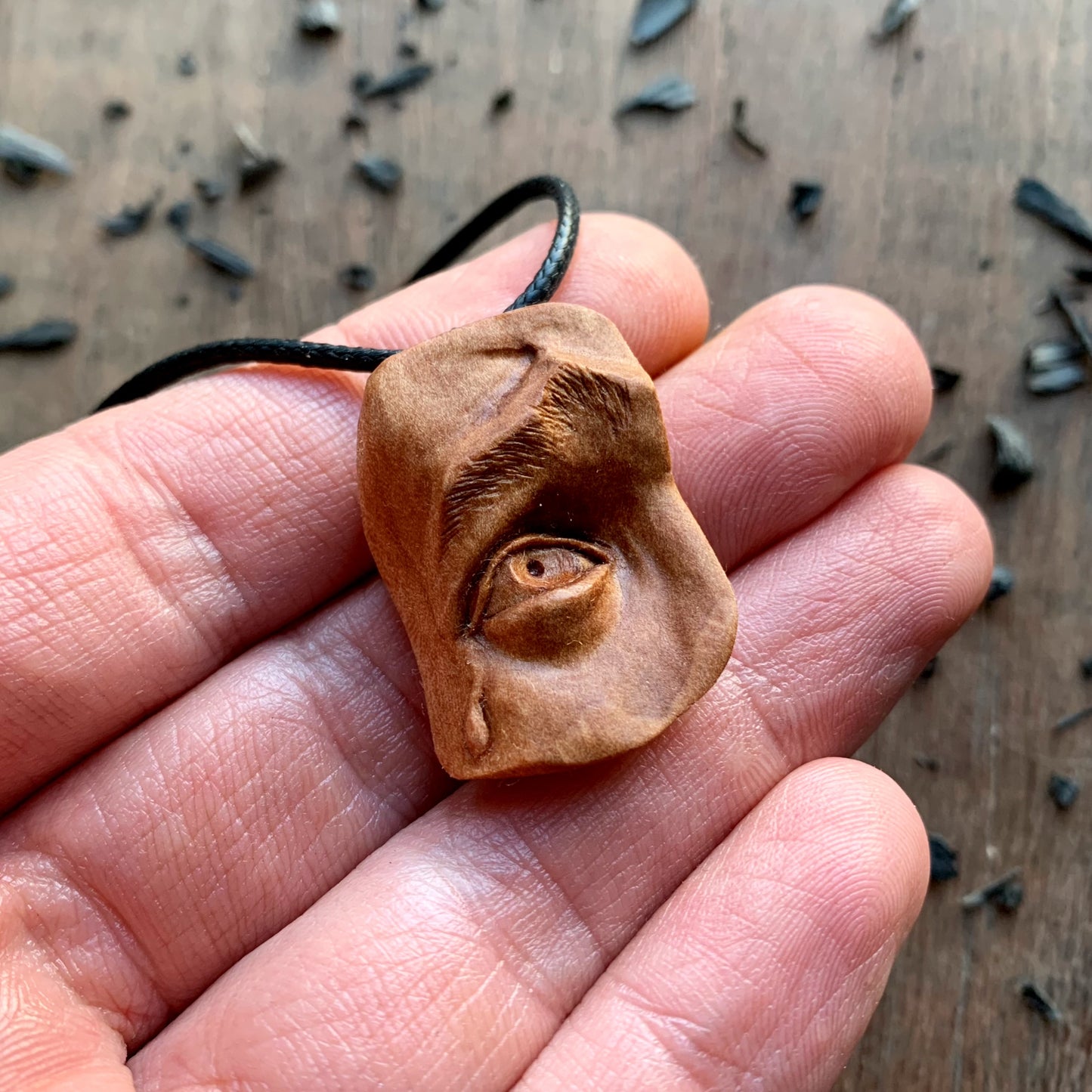 Sad Eye Expression Pendant