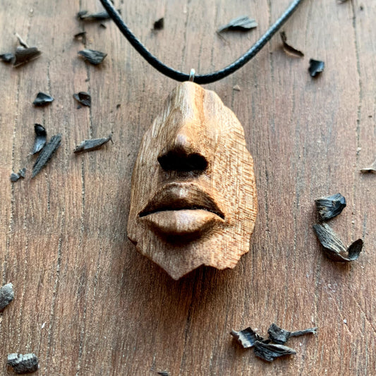 Nose And Lips Pendant