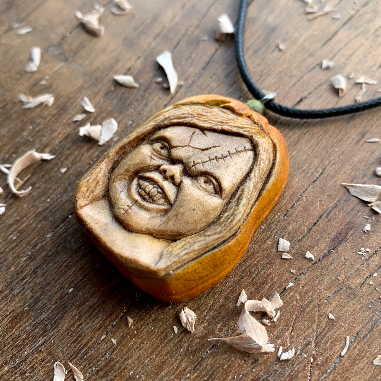 Chucky-Pumpkin Pendant