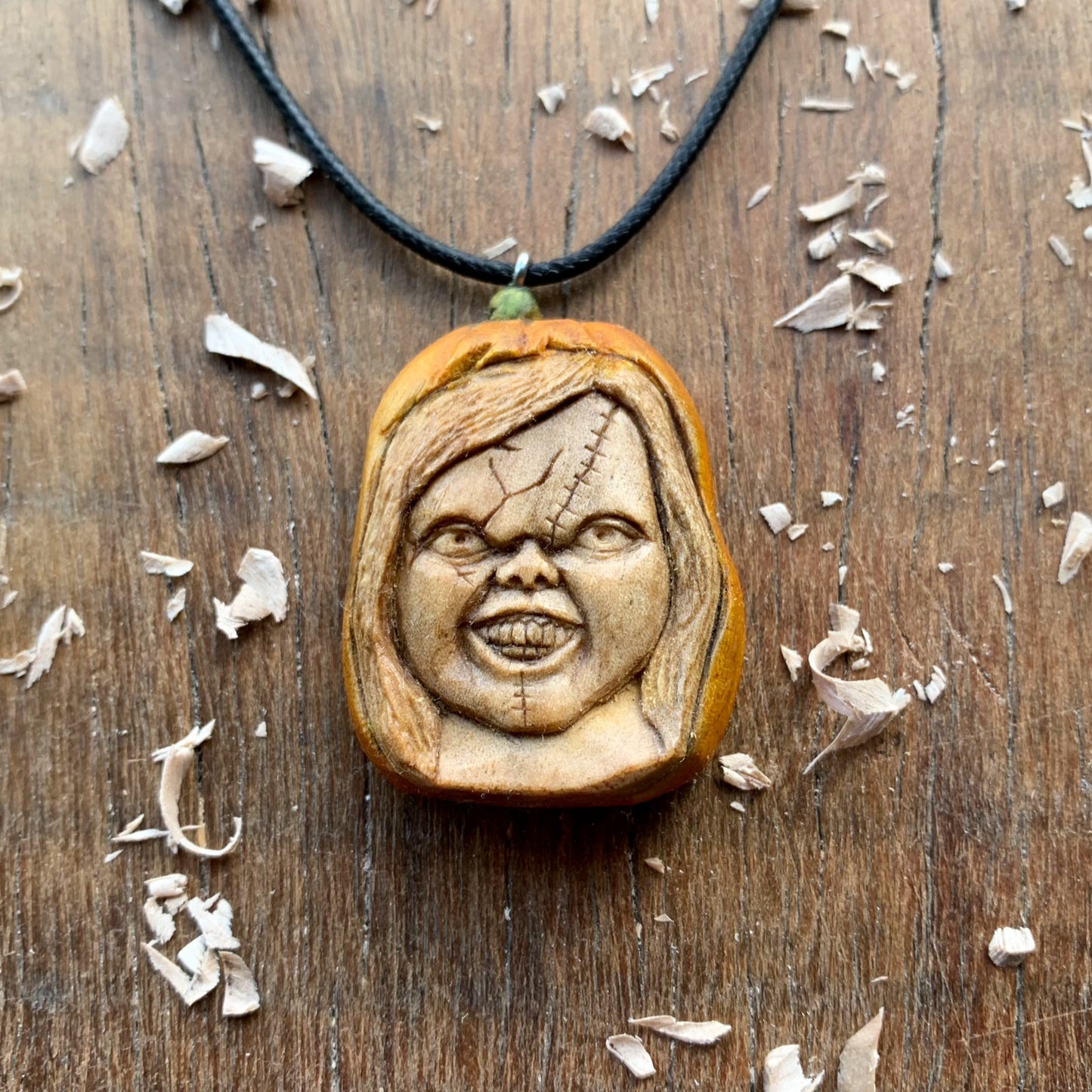 Chucky-Pumpkin Pendant