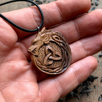 Celtic Dragon With Triquetra