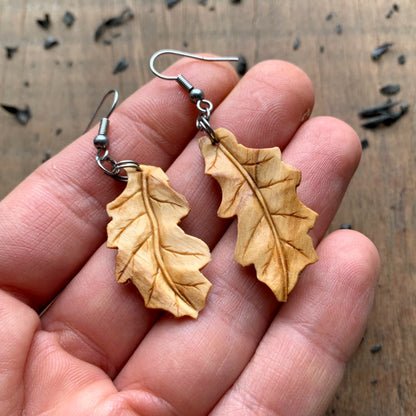 Oak Leaves Earrings