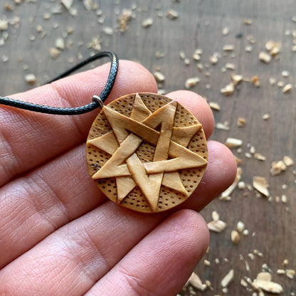 Double Pentacle Pendant