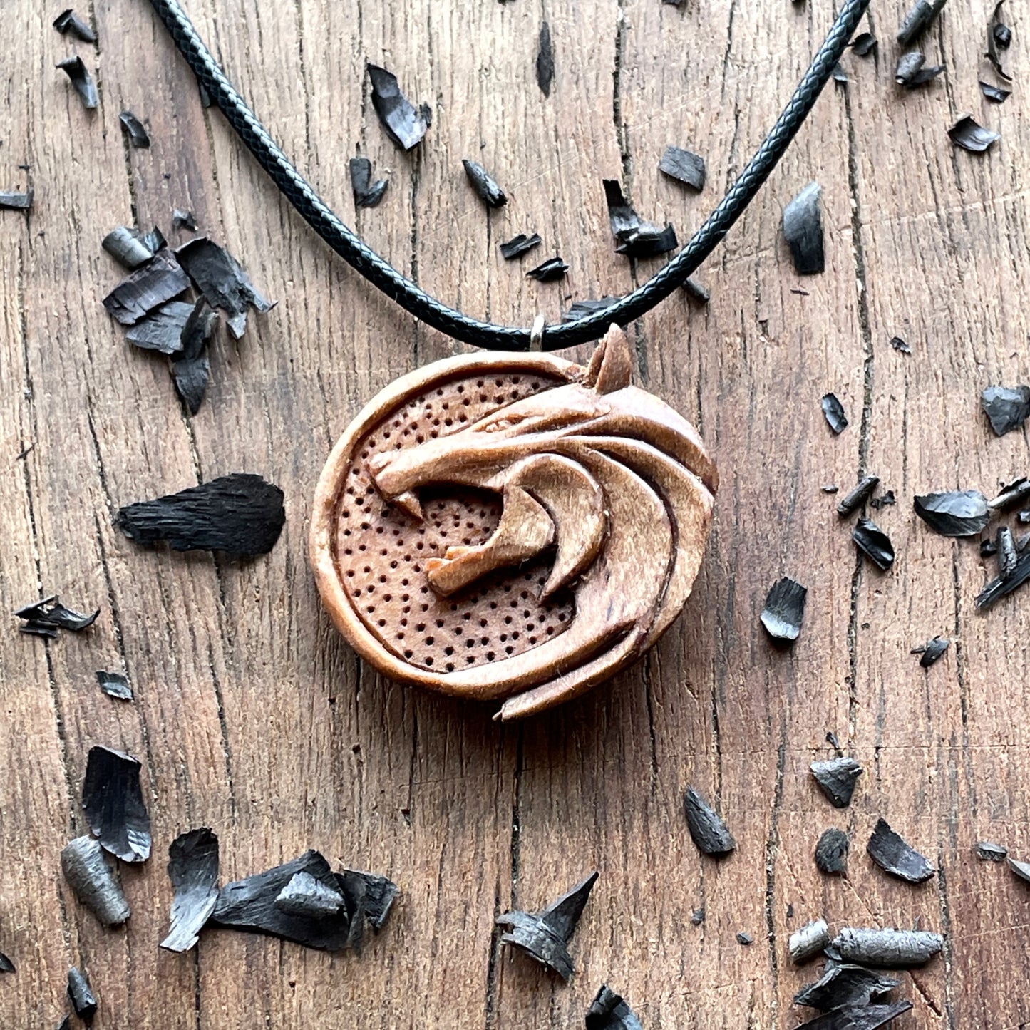 Witcher Wolf Pendant – Strength in Simplicity