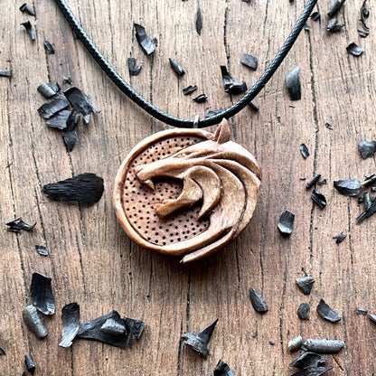 Witcher Wolf Pendant – Strength in Simplicity