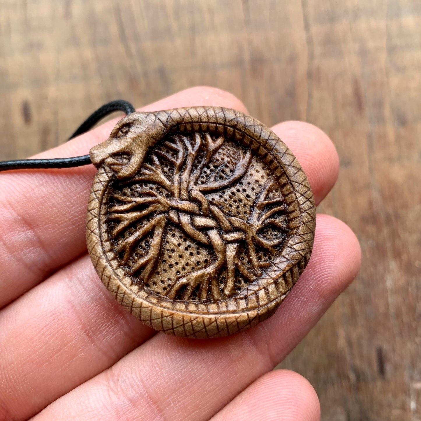 Ouroboros Yggdrasil Pendant