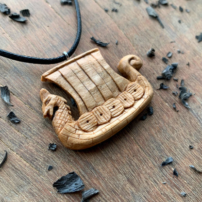 Viking Drakkar Pendant