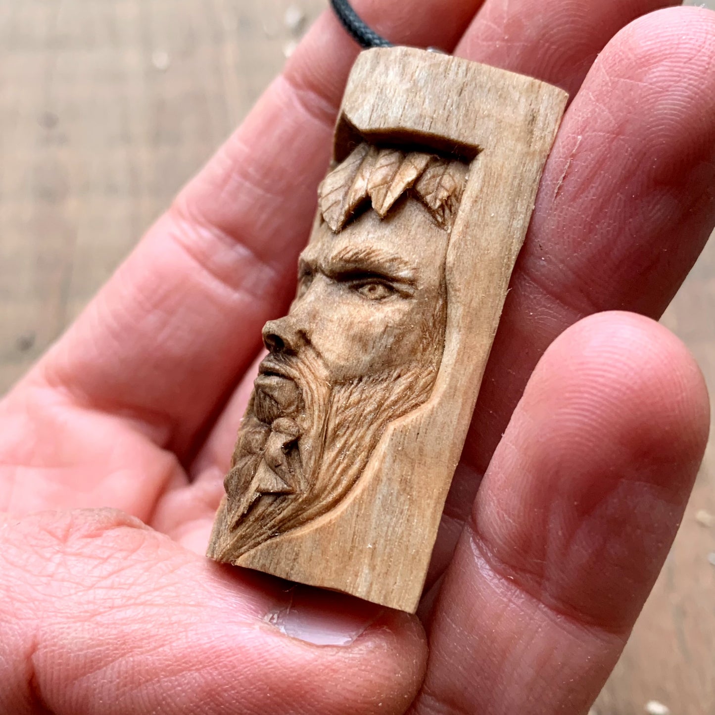 Green Man Pendant