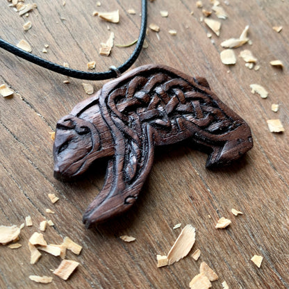 Norse Design Bear Pendant