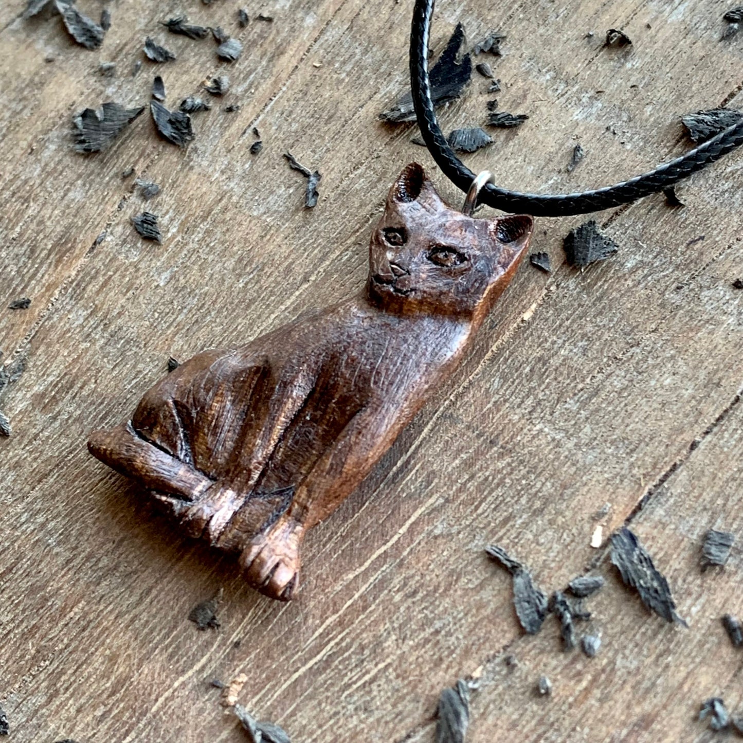 Sitting Cat Pendant