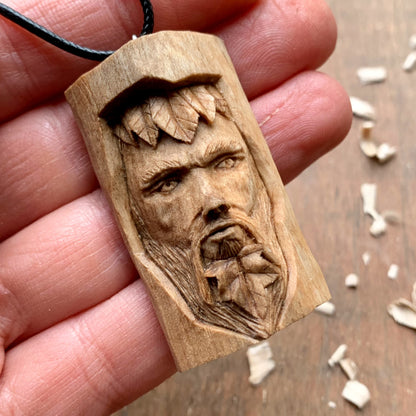 Green Man Pendant