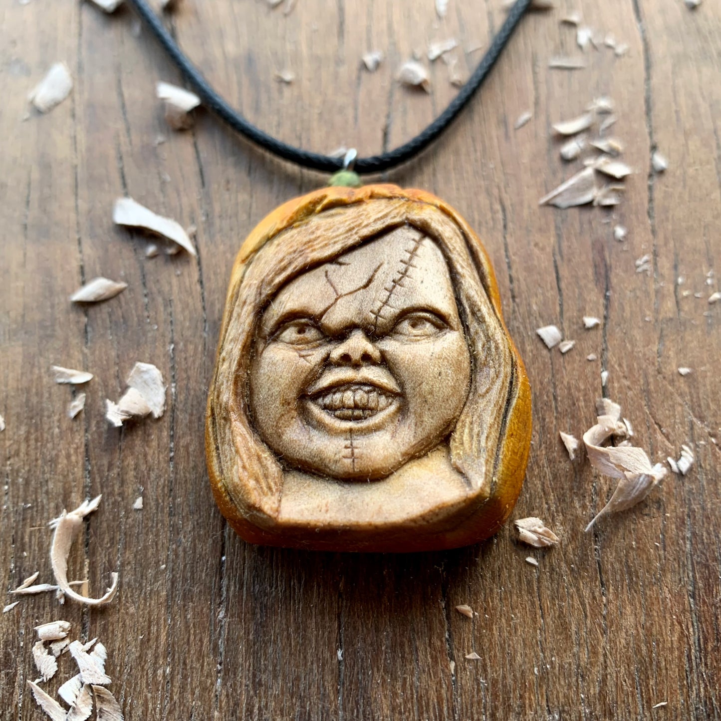 Chucky-Pumpkin Pendant