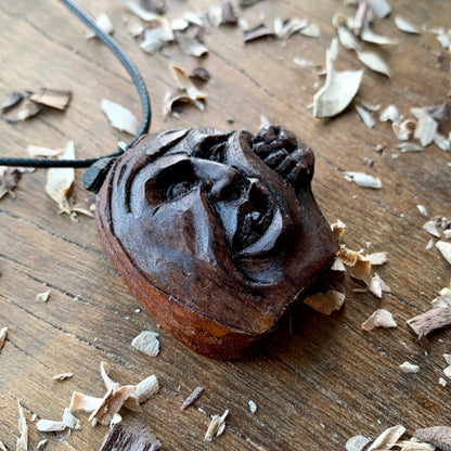 Pumpkin “Punch on Face” Pendant