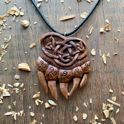 Celtic Bear’s Paw Triskelion Pendant