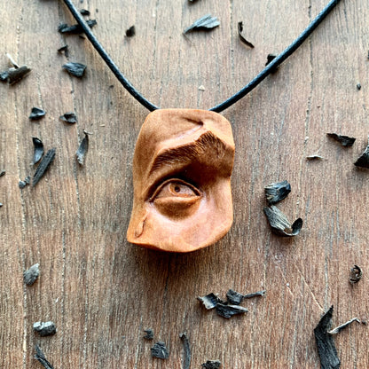 Sad Eye Expression Pendant