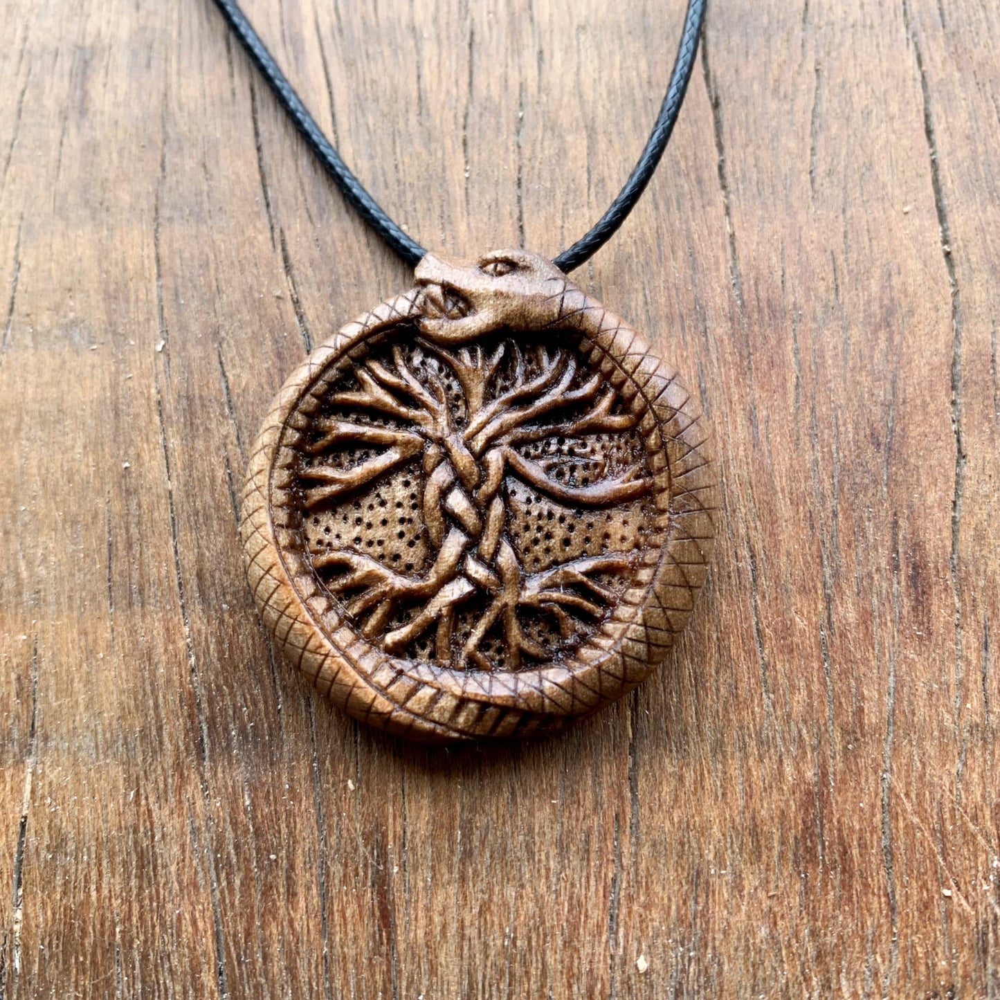 Ouroboros Yggdrasil Pendant