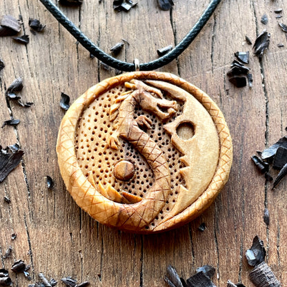 Dragon Yin-Yang Pendant