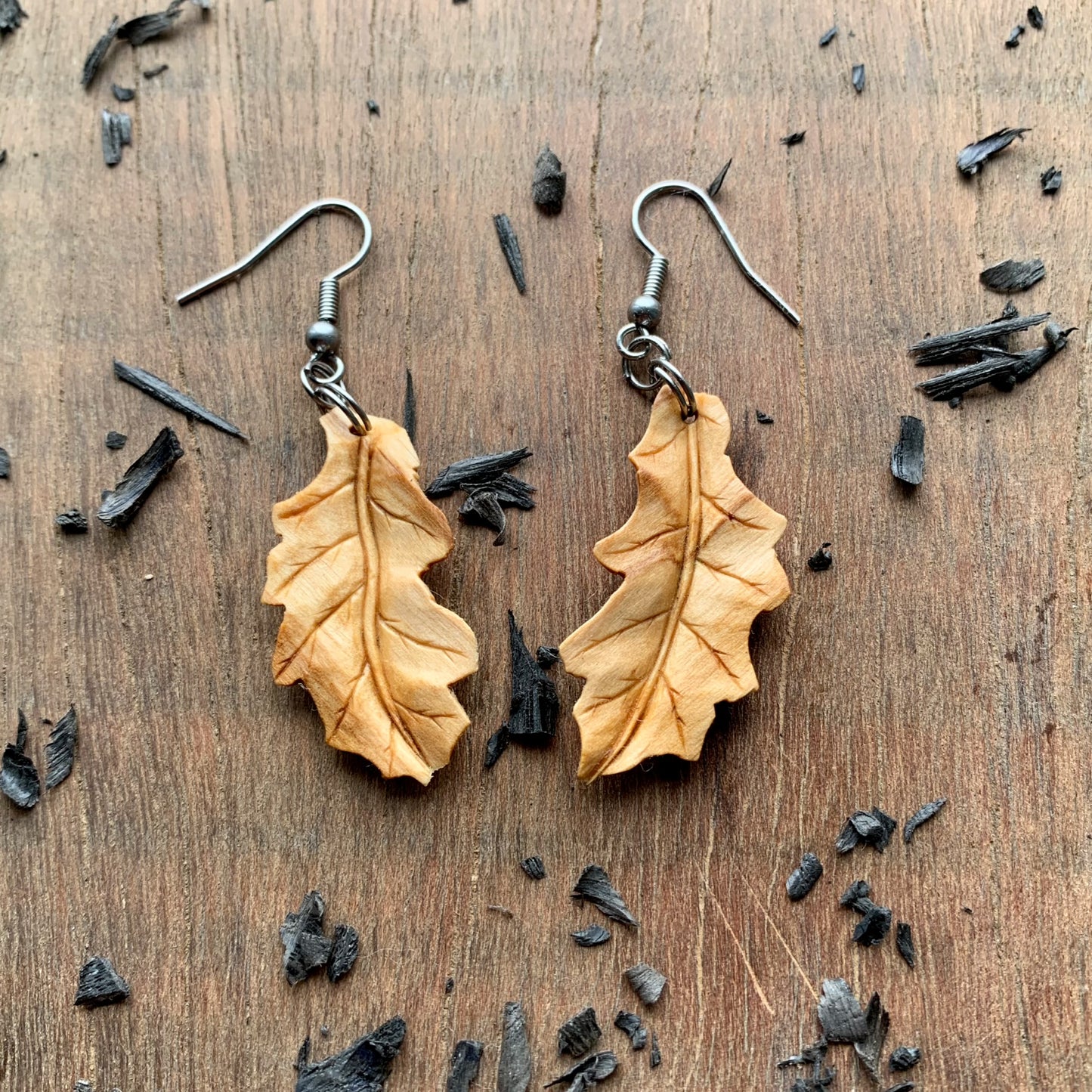 Oak Leaves Earrings