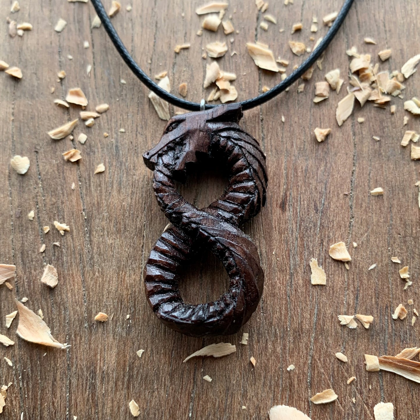 Ouroboros Dragon Pendant