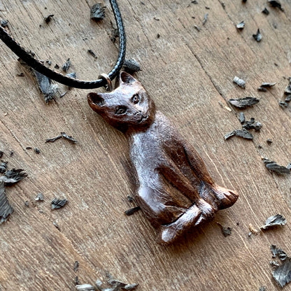 Sitting Cat Pendant