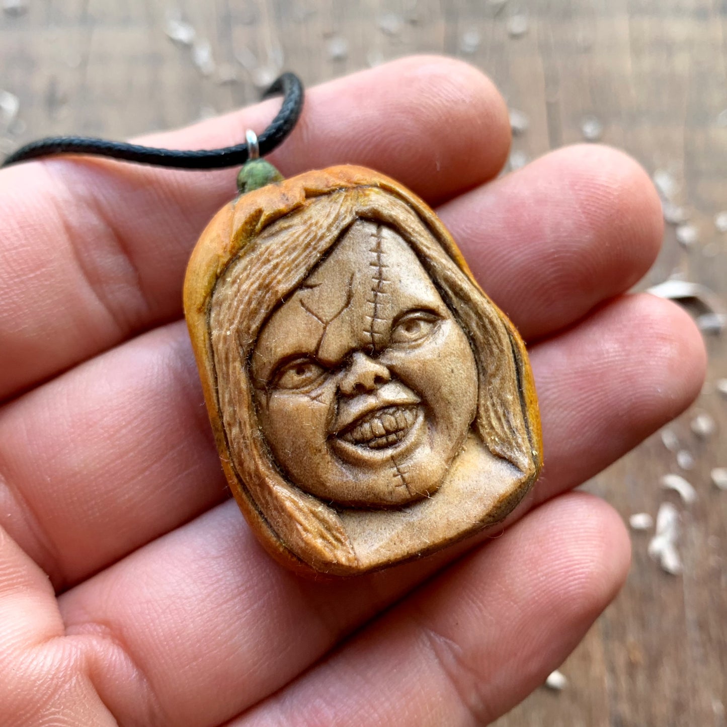 Chucky-Pumpkin Pendant