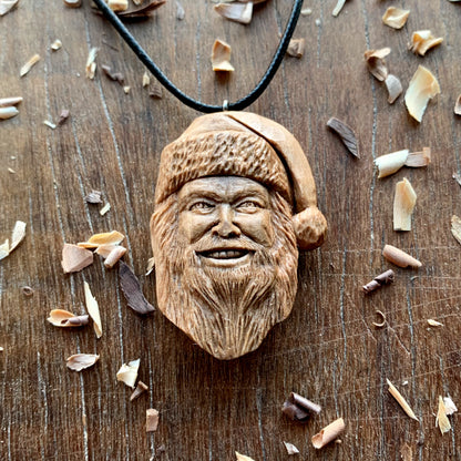 Realistic Santa Claus Pendant