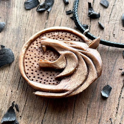 Witcher Wolf Pendant – Strength in Simplicity
