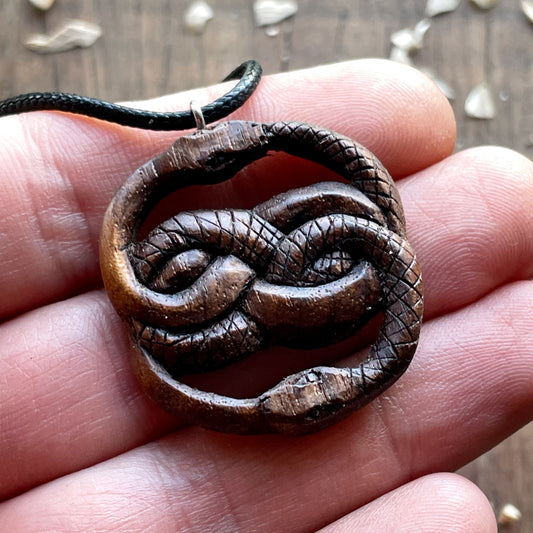 Auryn Ouroboros Pendant Style 2