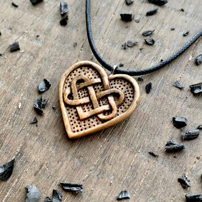 Celtic Knots Heart Pendant