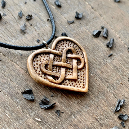 Celtic Knots Heart Pendant