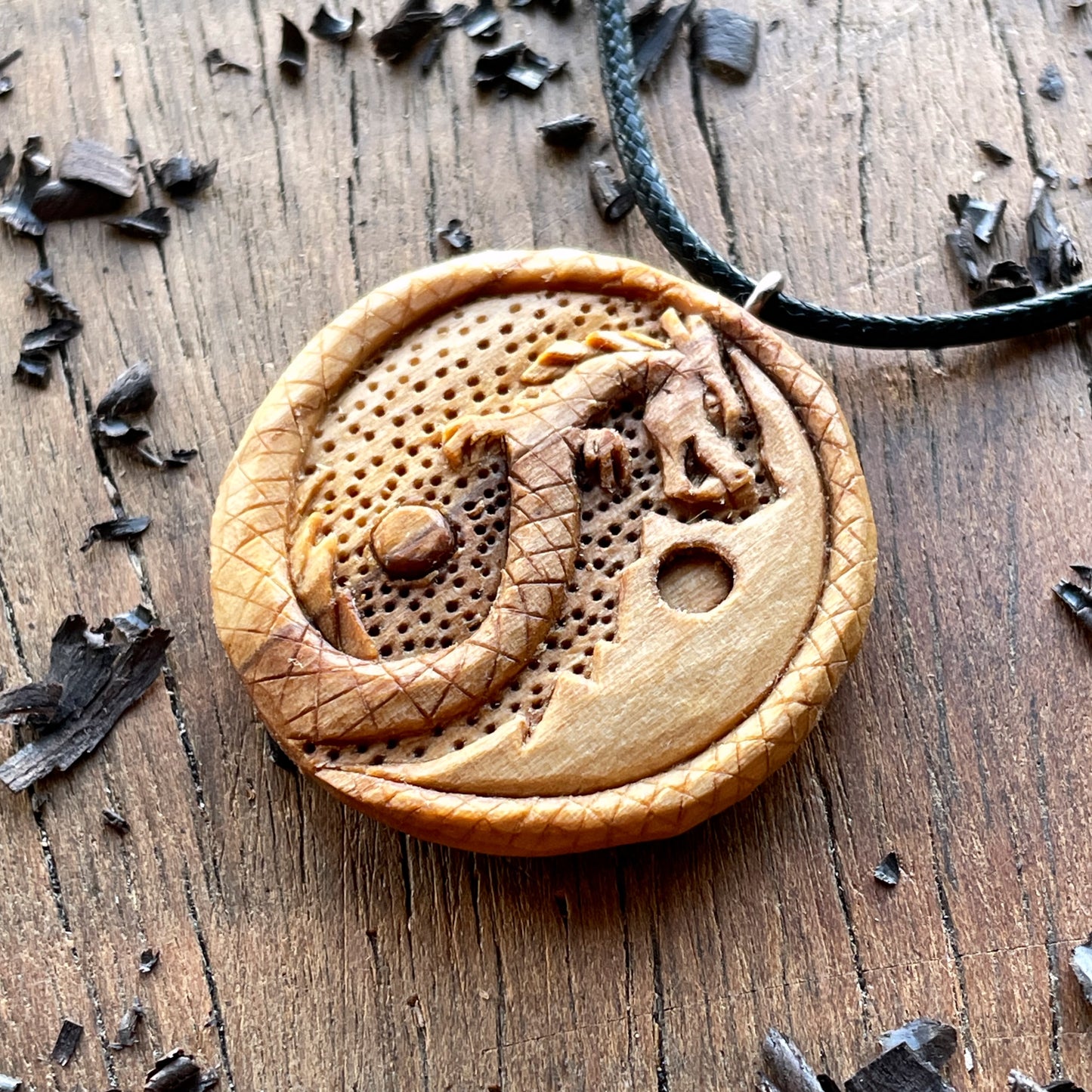 Dragon Yin-Yang Pendant