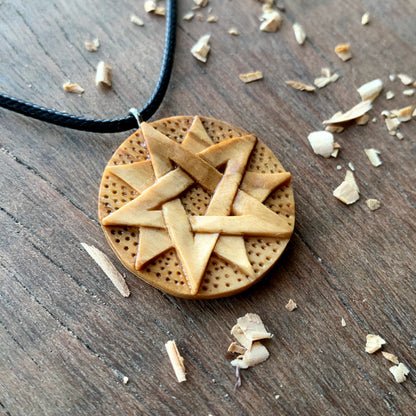 Double Pentacle Pendant