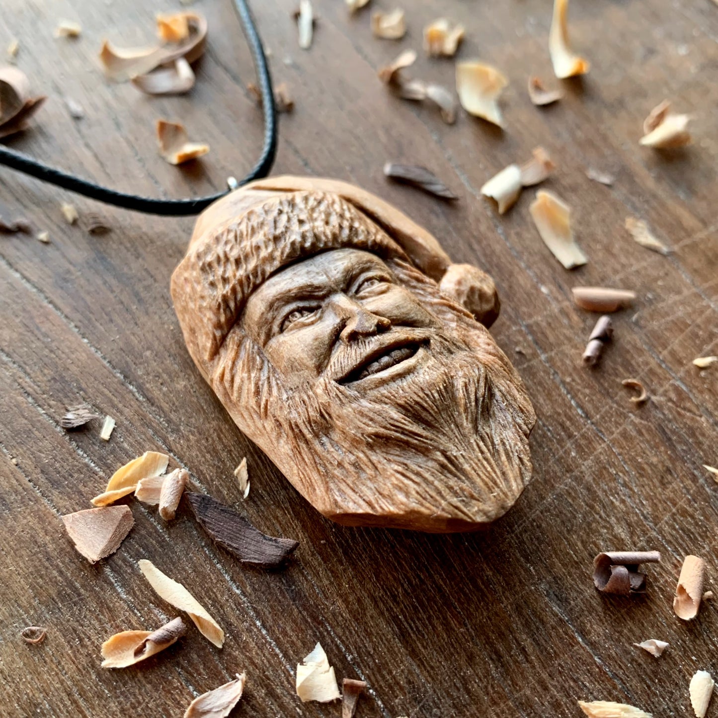 Realistic Santa Claus Pendant