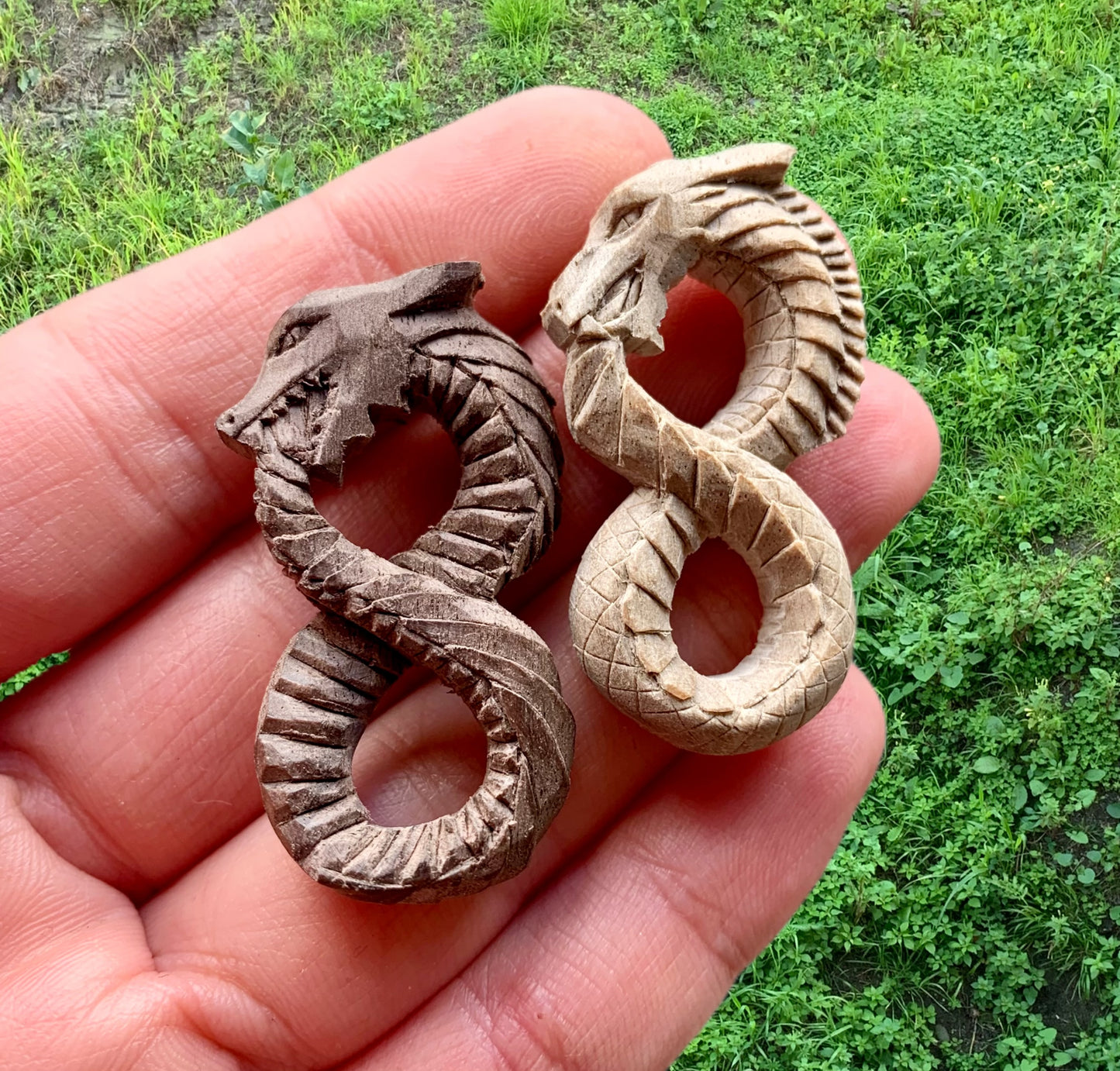 Ouroboros Dragon Pendant