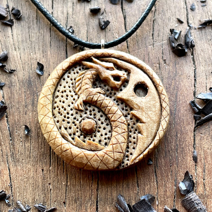 Dragon Yin-Yang Pendant