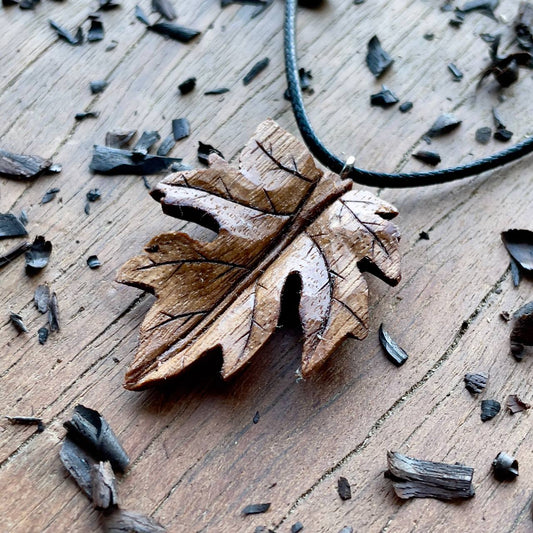 Maple Leaf Pendant - Ember Spirit