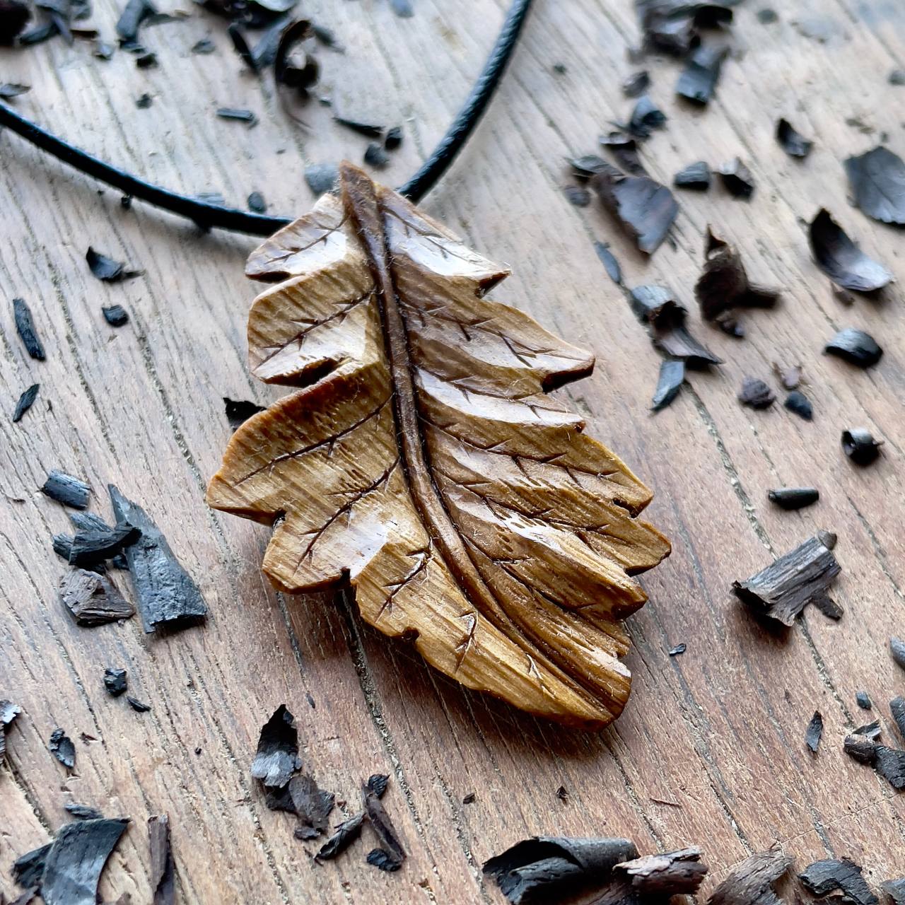 Oak Leaf Pendant - Rooted Spirit