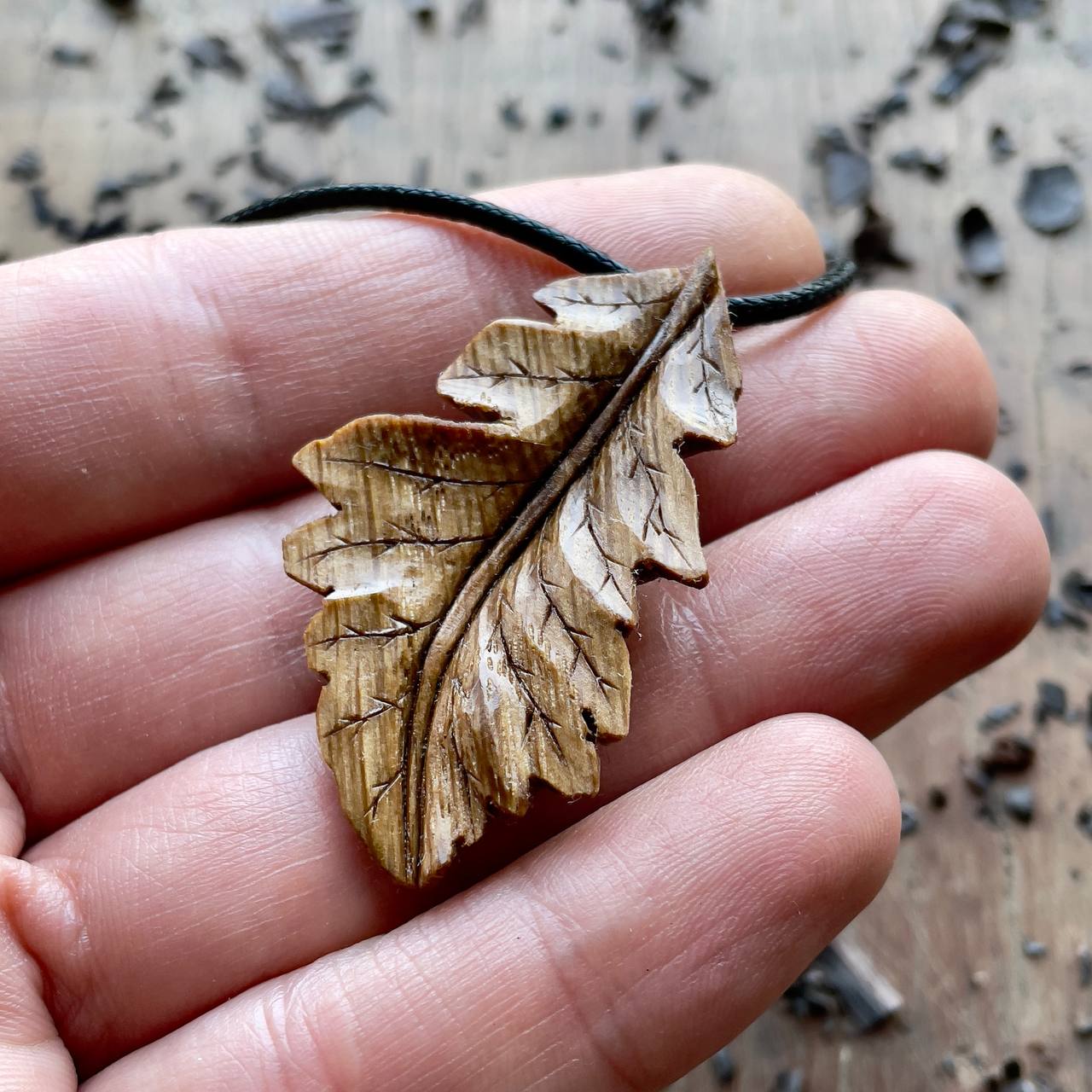 Oak Leaf Pendant - Rooted Spirit