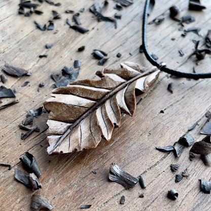 Oak Leaf Pendant - Rooted Spirit