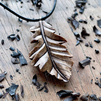 Oak Leaf Pendant - Rooted Spirit