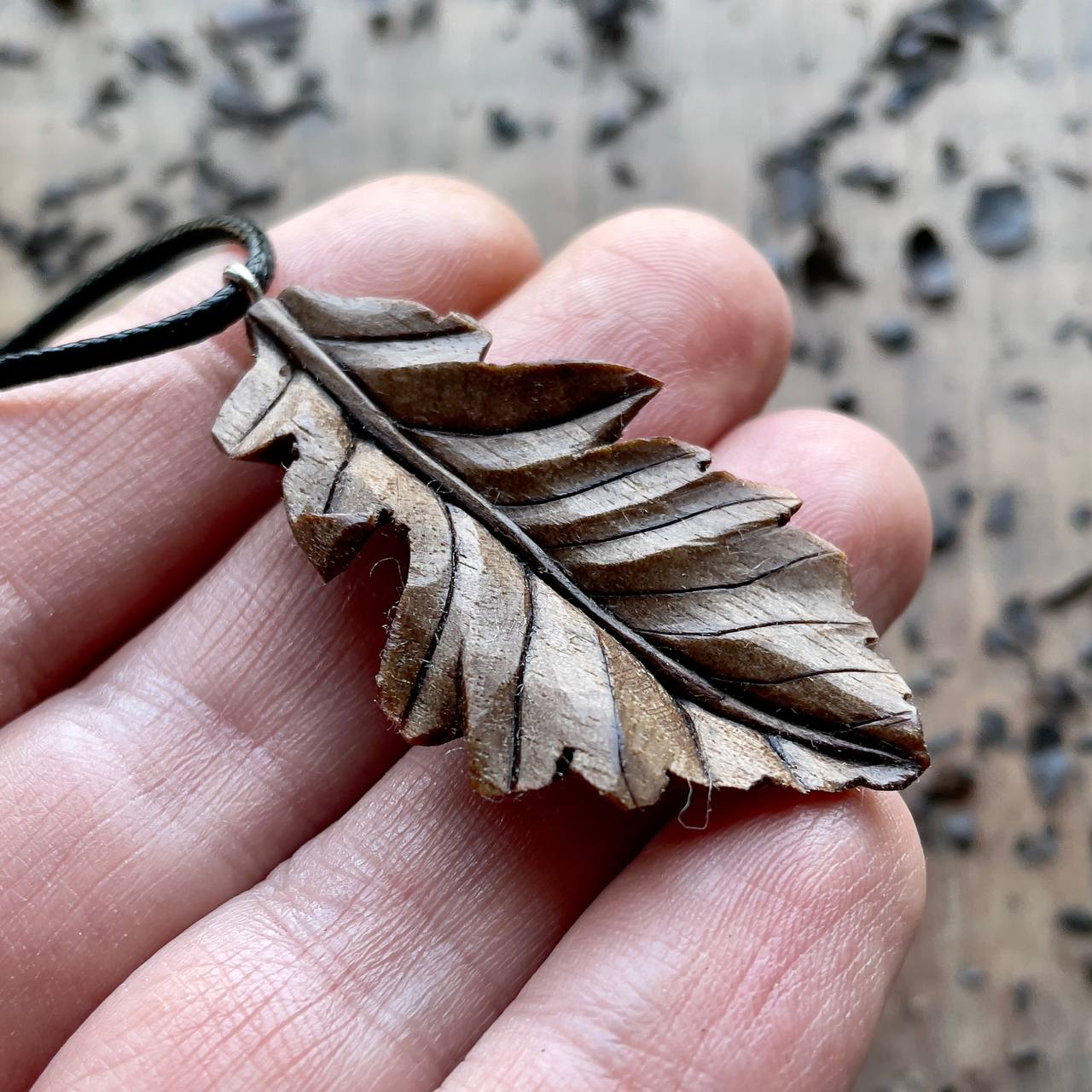 Oak Leaf Pendant - Rooted Spirit