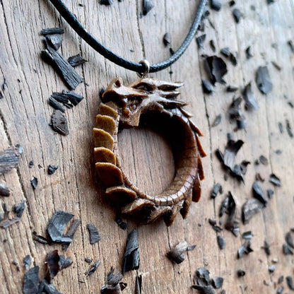 Dragon Ouroboros Pendant – Eternal Cycle Of Power