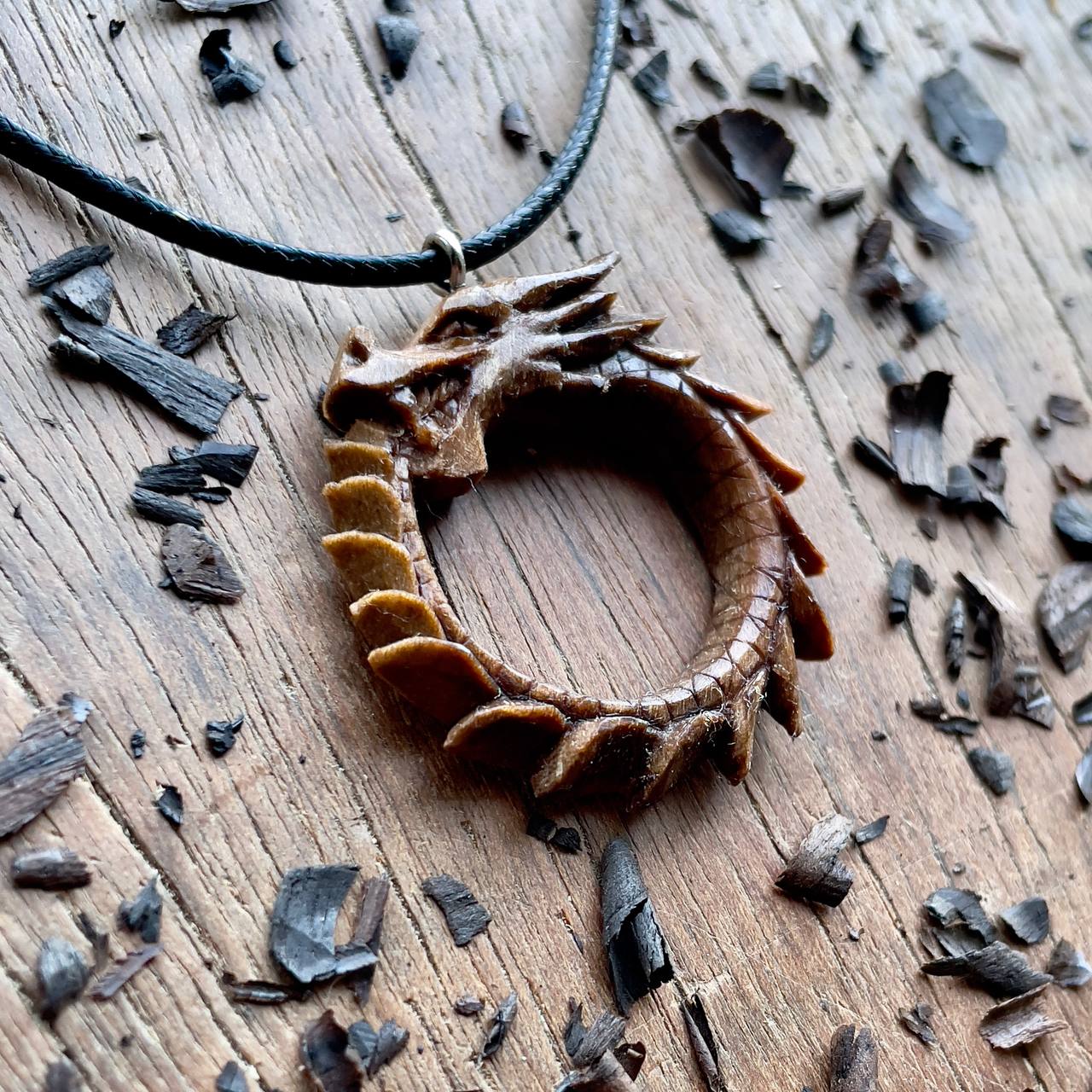 Dragon Ouroboros Pendant – Eternal Cycle Of Power