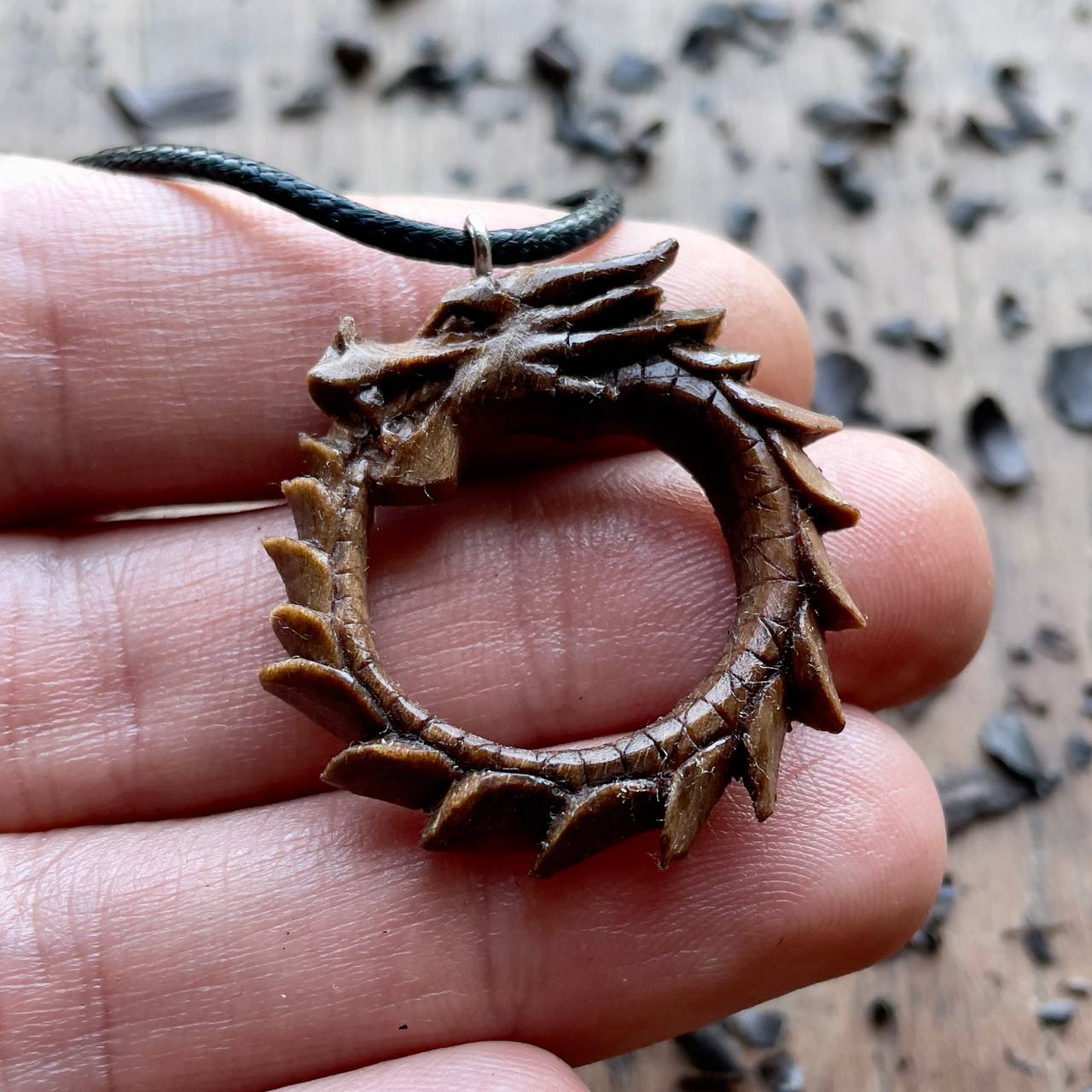 Dragon Ouroboros Pendant – Eternal Cycle Of Power