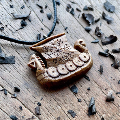 Drakkar Viking Ship Pendant