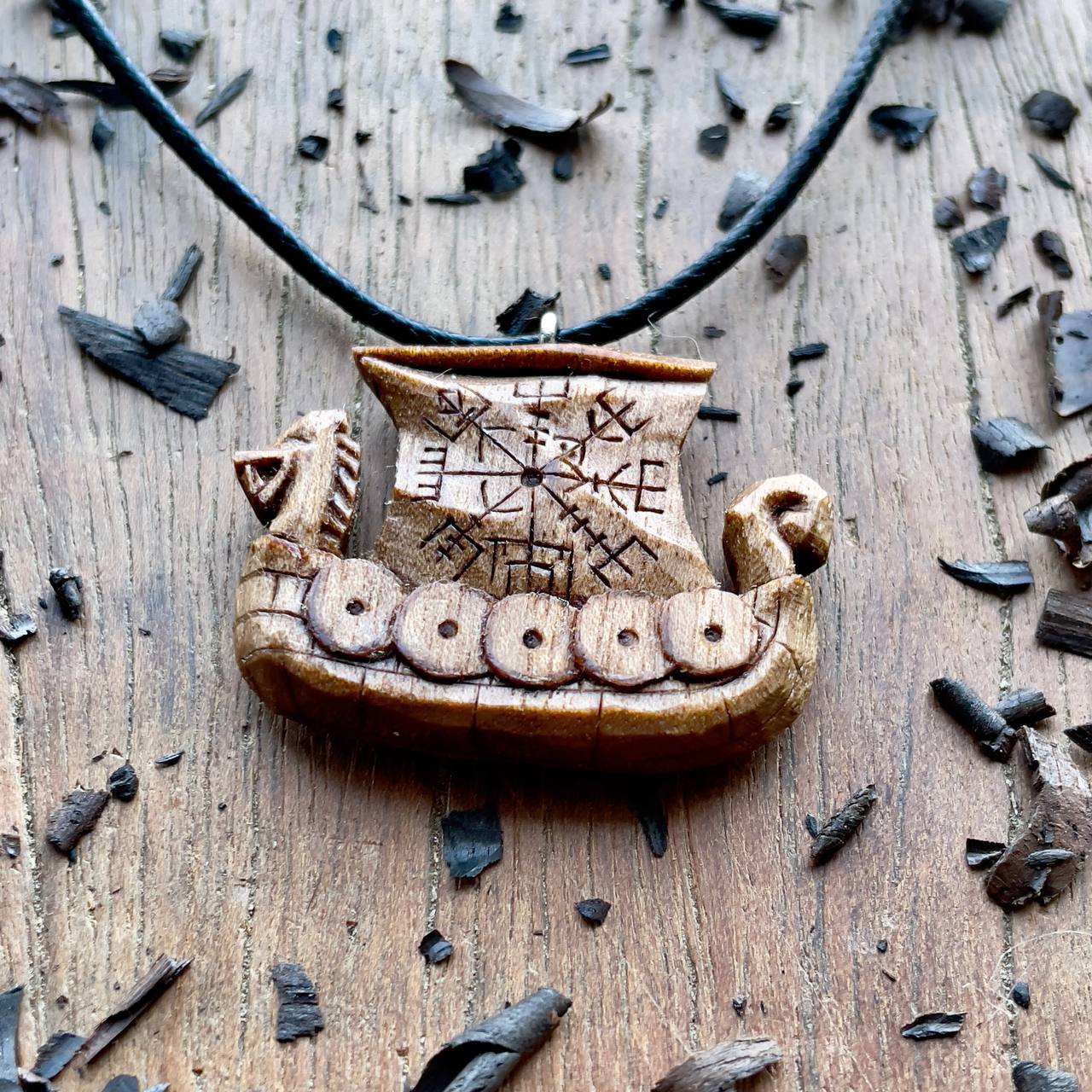 Drakkar Viking Ship Pendant