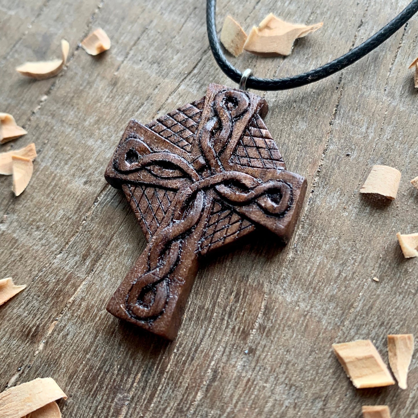 Celtic Knots Cross Pendant