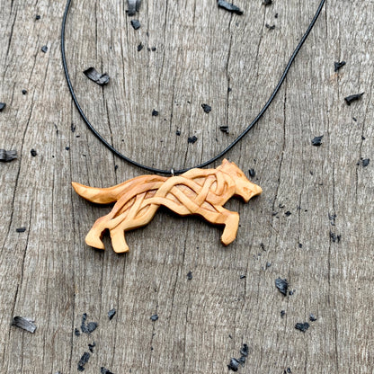 Celtic Wolf Pendant