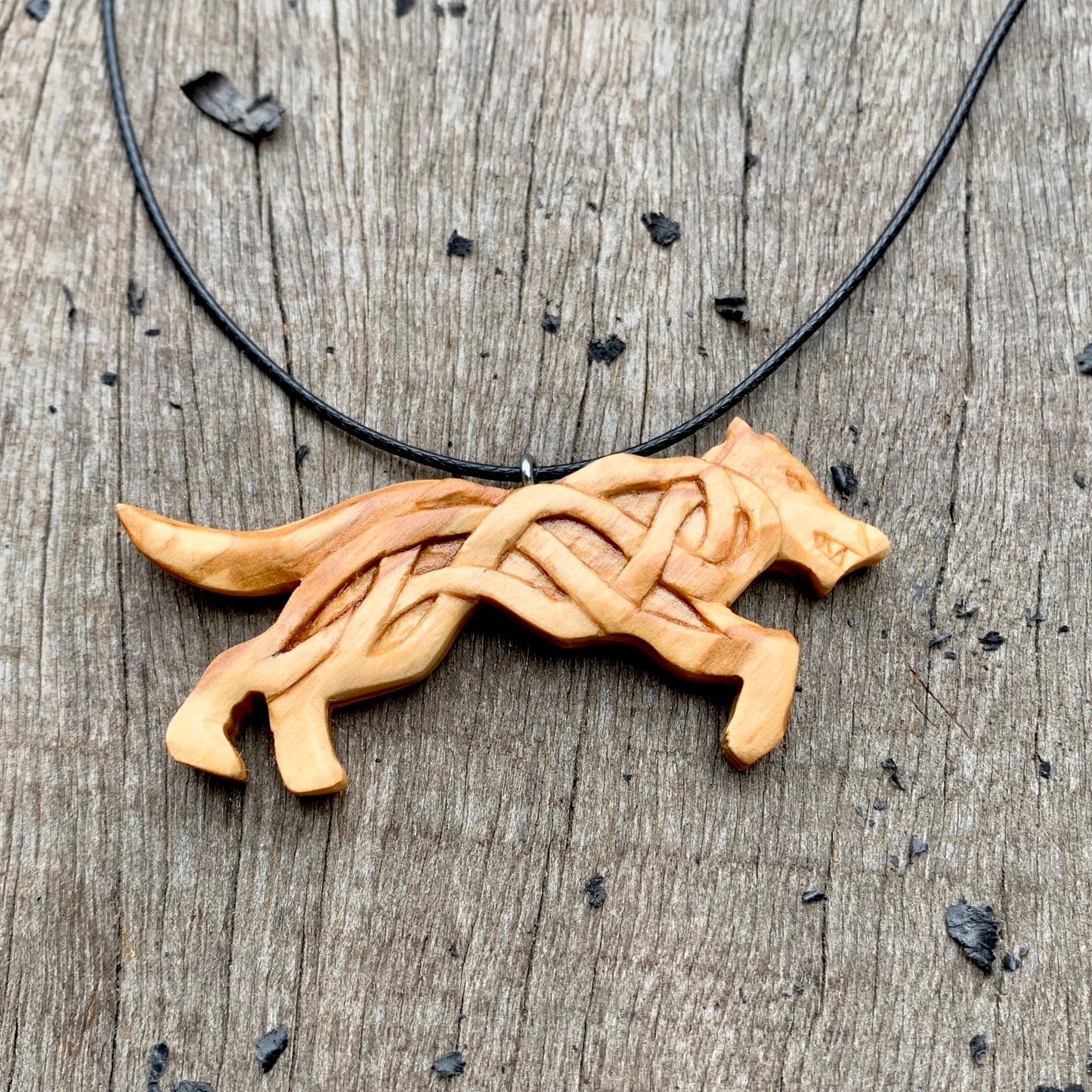 Celtic Wolf Pendant