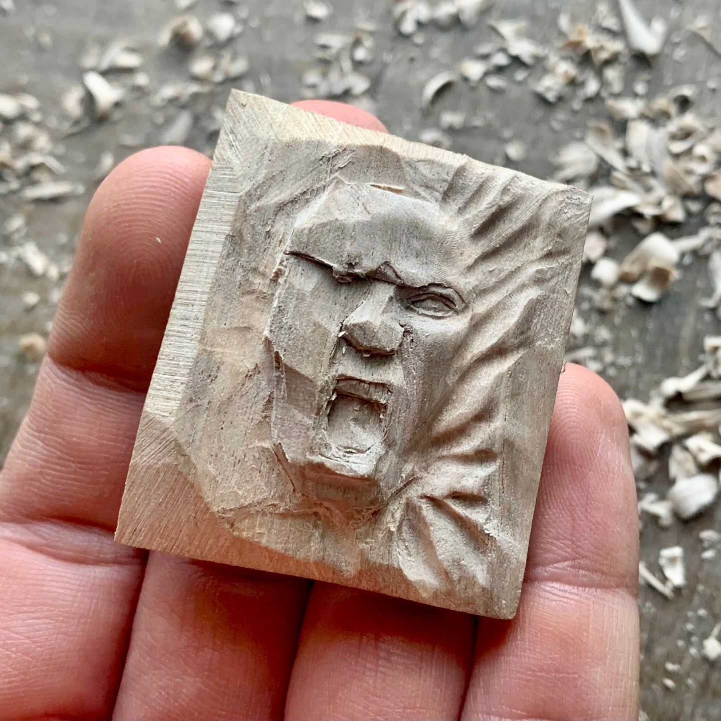 Imprisoned Wood Spirit Pendant